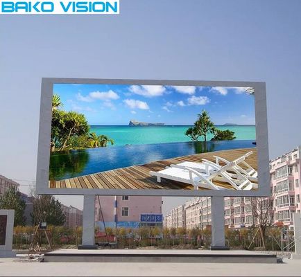 P8 Outdoor Cloud Control Advertising Billboard Led Screen Outdoor Wall Mounted Display