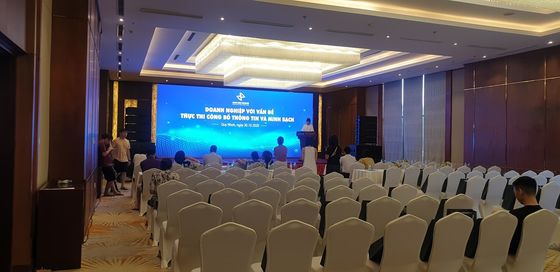 P3.91 LED Video Display Indoor Full Color Led Screen Wall For Rental Business