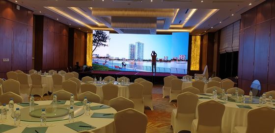 P3.91 LED Video Display Indoor Full Color Led Screen Wall For Rental Business