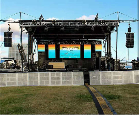 P3.91mm Big Screen Rentals Outdoors Epistar Cree Nichia LED chip