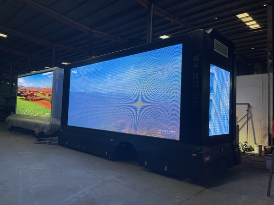 BAKO Vision Mobile LED Billboard IP54 7500nits Truck Mounted LED Screen