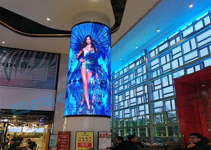 Flexible LED Display Soft Rubber Module Slim Lightweight Indoor Ribbon ...